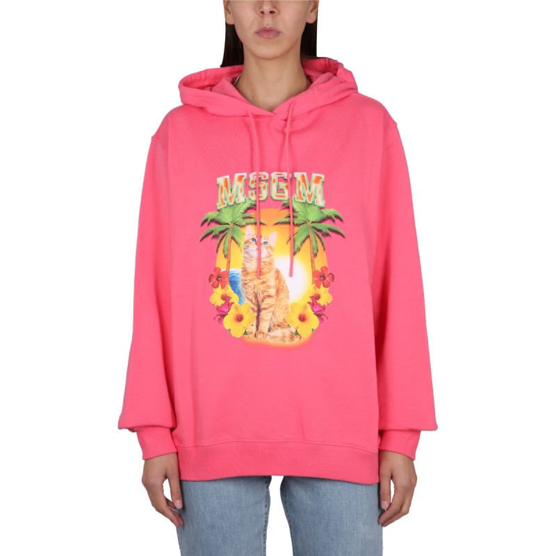 SWEATSHIRT WITH LOGO