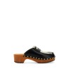 LEATHER CLOGS