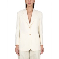 BLAZER WITH KNIT DETAIL