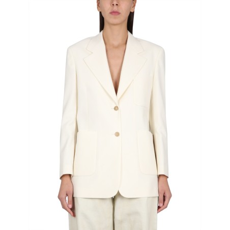 BLAZER WITH KNIT DETAIL