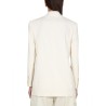 BLAZER WITH KNIT DETAIL
