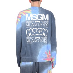 SWEATSHIRT MSGM X BUTTER STUDIO