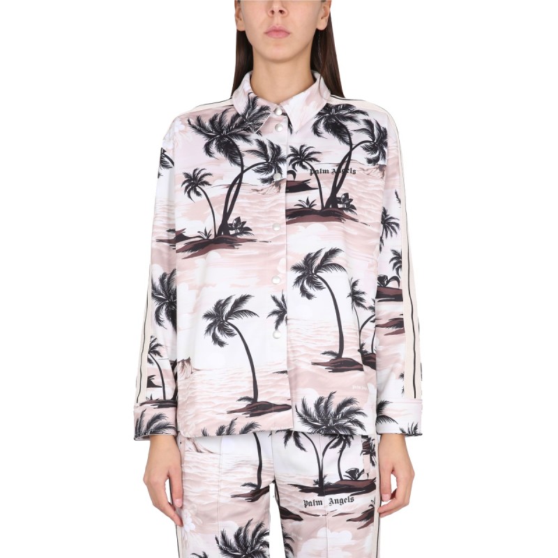 ISLAND PRINT SHIRT