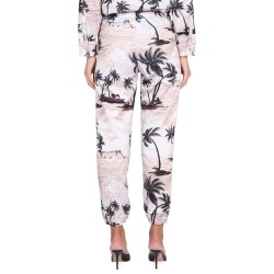 ISLAND PRINT PANTS