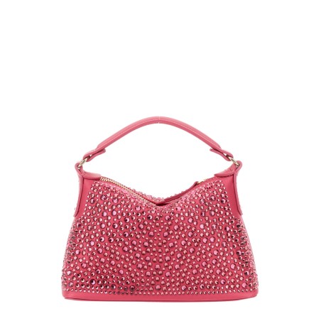 MINI HOBO BAG WITH RHINESTONES