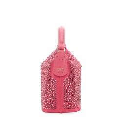 MINI HOBO BAG WITH RHINESTONES