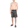 LOGO PRINT BOXER SWIMSUIT