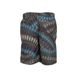 LOGO PRINT BOXER SWIMSUIT