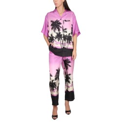 PANTS WITH SUNSET PRINT