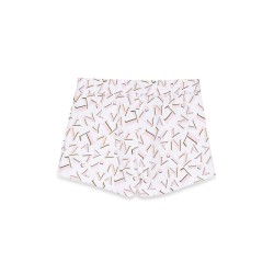 allover logo shorts