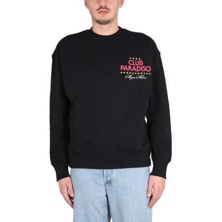 SWEATSHIRT WITH LOGO PRINT