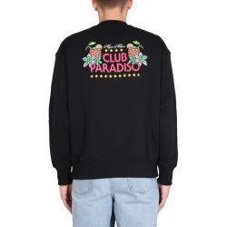 SWEATSHIRT WITH LOGO PRINT