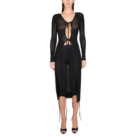 LONG PERFORATED JERSEY