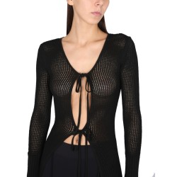 LONG PERFORATED JERSEY