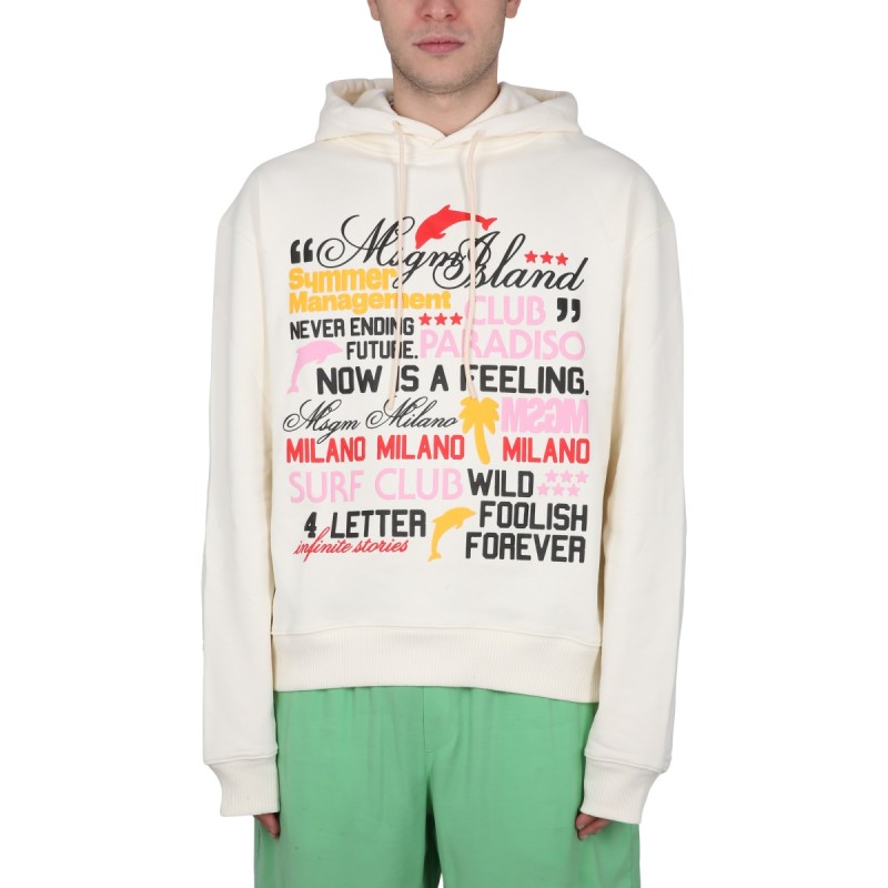 SWEATSHIRT WITH LOGO