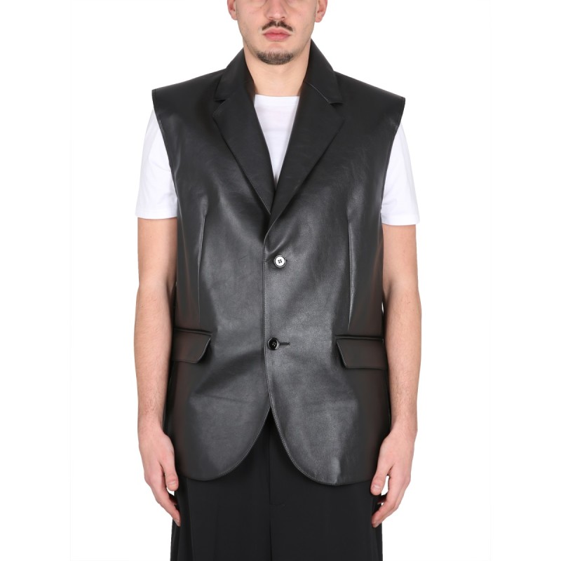 LEATHER VEST