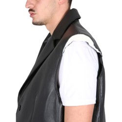 LEATHER VEST