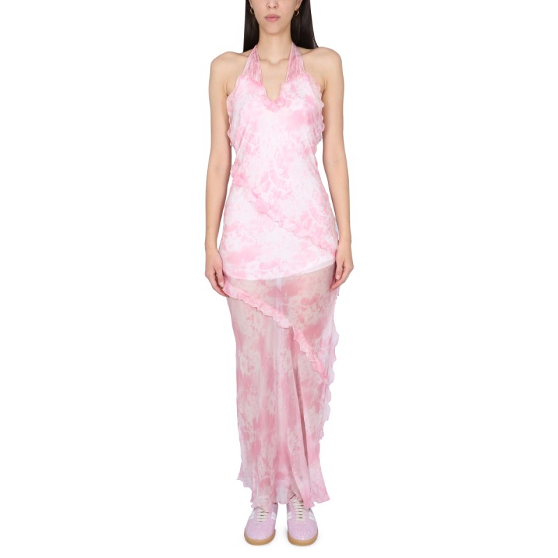 SILK CHIFFON DRESS