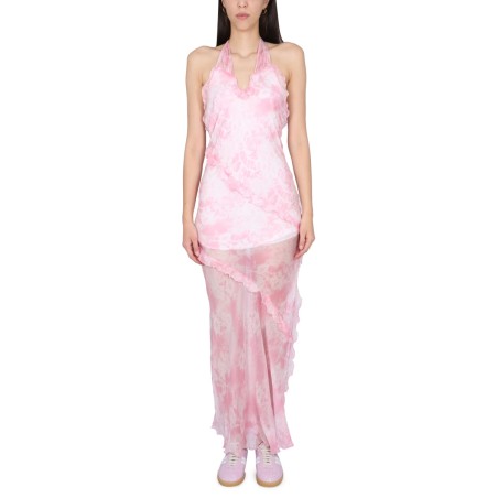 SILK CHIFFON DRESS