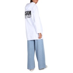 SWEATSHIRT WITH LOGO PRINT