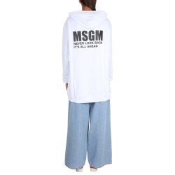 SWEATSHIRT WITH LOGO PRINT
