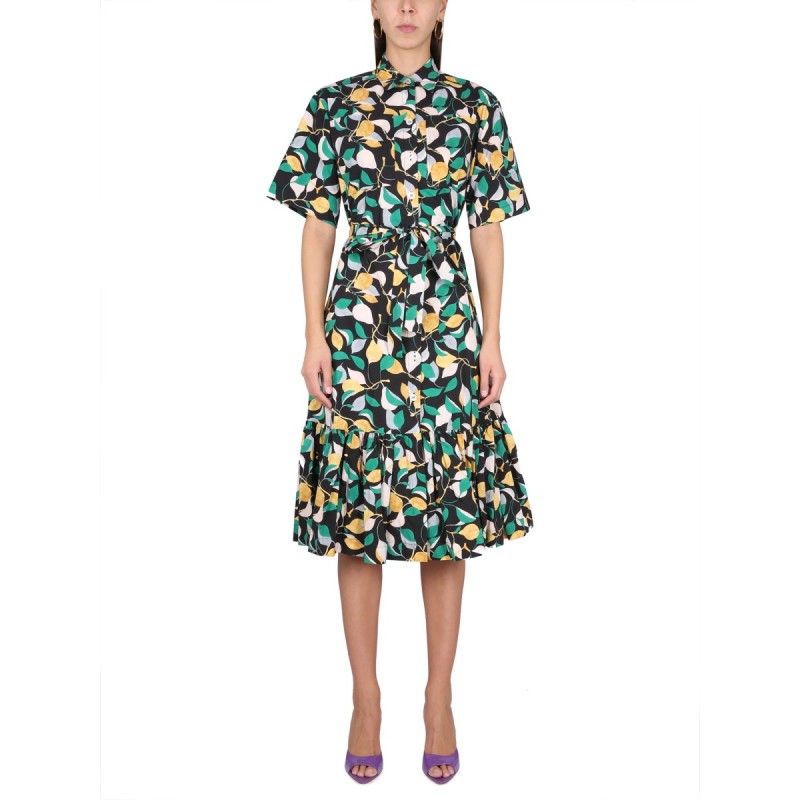 SHIRT DRESS WITH BELT