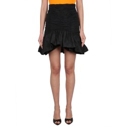 FLOUNCED MINI SKIRT