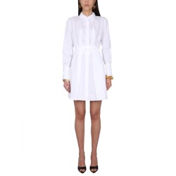 PLEATED SHIRT DRESS