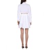 PLEATED SHIRT DRESS