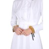 PLEATED SHIRT DRESS