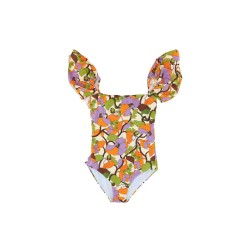 SCARLET ONE-PIECE SWIMSUIT
