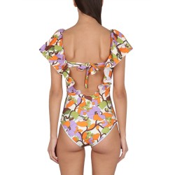 SCARLET ONE-PIECE SWIMSUIT