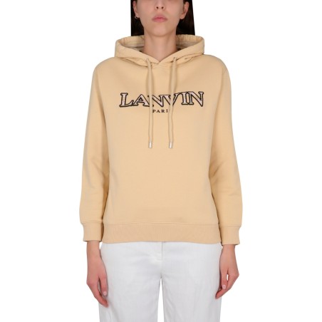 SWEATSHIRT WITH LOGO EMBROIDERY