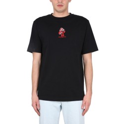 T-SHIRT WITH LOGO EMBROIDERY