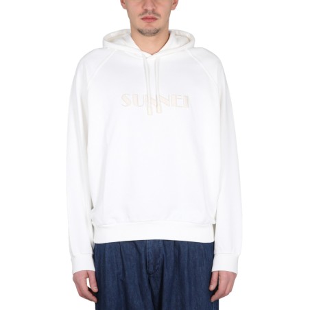 SWEATSHIRT WITH LOGO EMBROIDERY