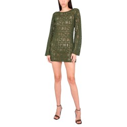 MONOGRAM MACRAME DRESS