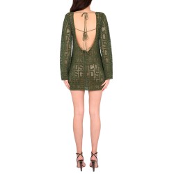 MONOGRAM MACRAME DRESS