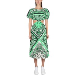 BANDANA PRINT DRESS