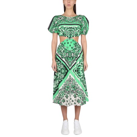 BANDANA PRINT DRESS