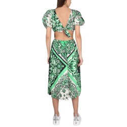 BANDANA PRINT DRESS
