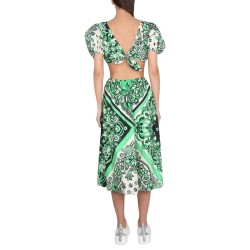 BANDANA PRINT DRESS