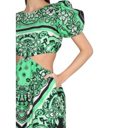 BANDANA PRINT DRESS