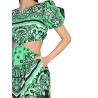 BANDANA PRINT DRESS