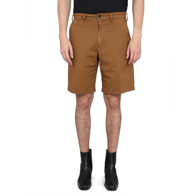 COTTON BERMUDA SHORTS