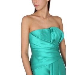 MIKADO BUSTIER DRESS