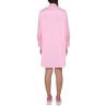 CHEMISIER DRESS WITH LOGO