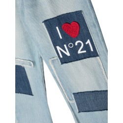 jeans with patches