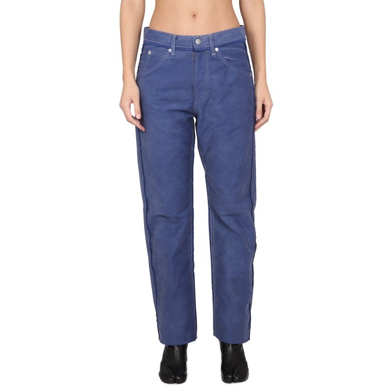 DISTRESSED JEANS EFFECT
