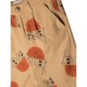 hermit crab all over woven bermuda shorts