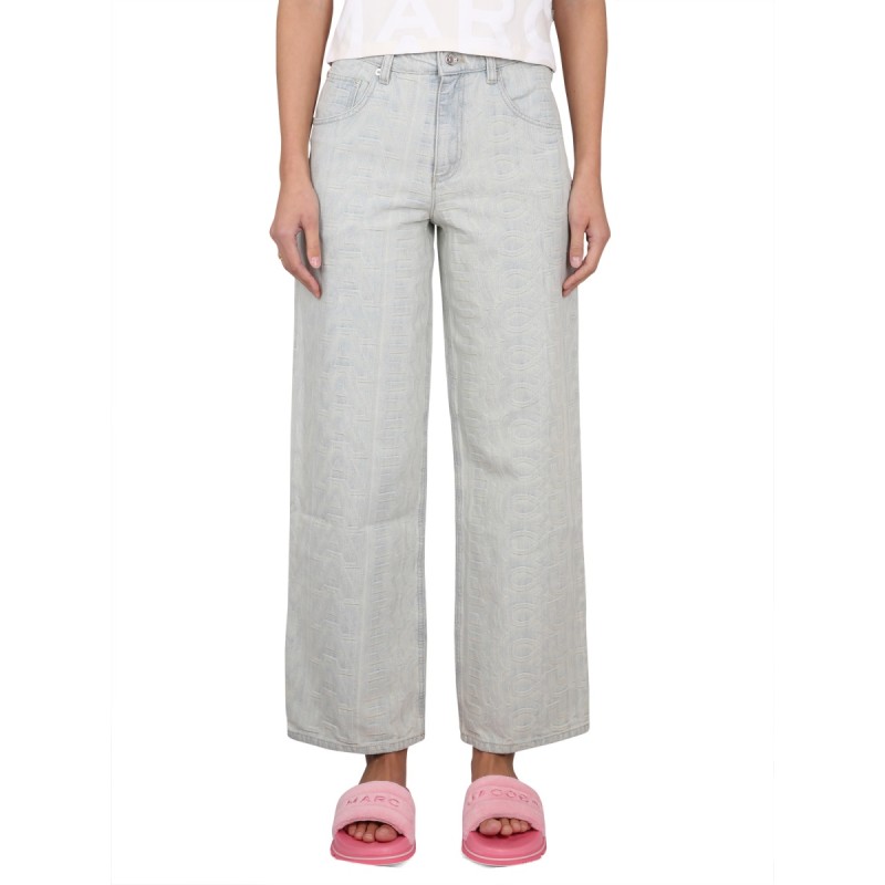 MONOGRAM DENIM JEANS